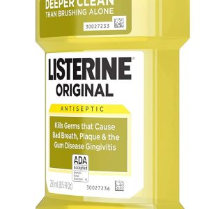 Listerine Antiseptic Adult Mouthwash – Original, 250 ML