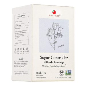 Health King Sugar Controller Herb Tea 20 Teabags Pack of 4