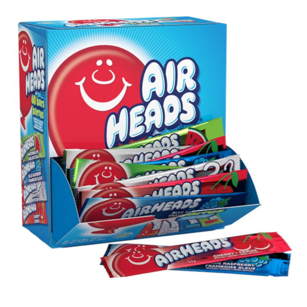 AIRHEADS candy bonbons 60 bars barres assorted flavour - Image 2