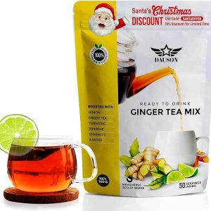 Ginger Turmeric Decaf Green Tea Mix 50 Teabags