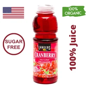 Langers Organic Cranberry 100% Juice 449ml