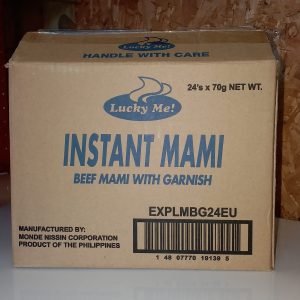 Lucky Me Instant Noodles Beef Flavour 60g x 24pcs