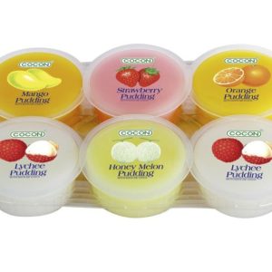 Cocon Nata de Coco Pudding Assorted 6x80g