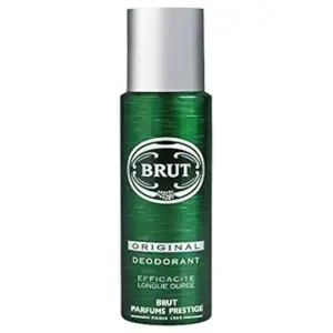 BRUT Deodorant Homme Spray Original, efficacit, longue dur’e, sans traces, parfum frais et raffin – 200ml