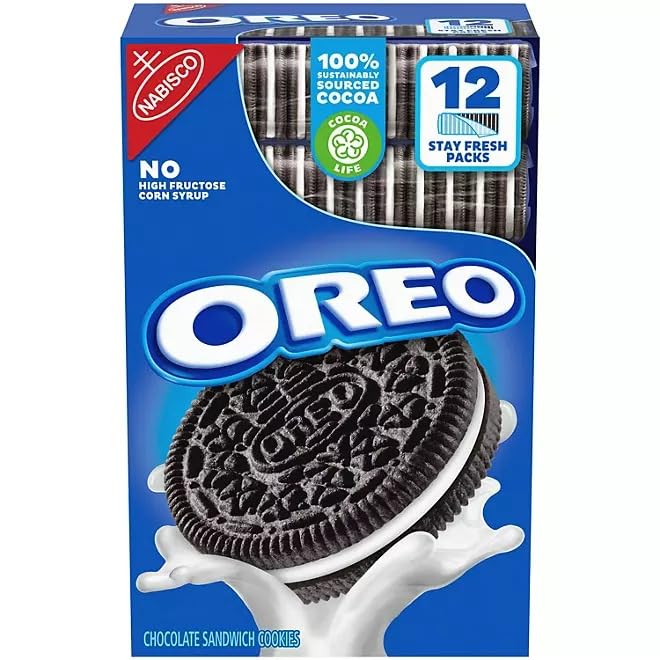 OREO Chocolate Sandwich Cookies 12 pack - Image 2