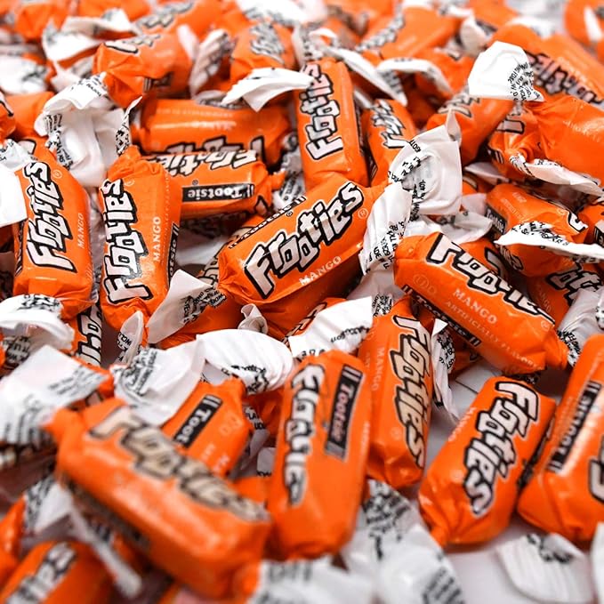 Tootsie Roll Mango Frooties – 2 Pound Bag of Individually Wrapped Chewy Candy – Gluten Free, Peanut Free – Mango, 38.8 oz - Image 5