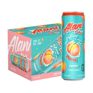 Alani Nu Juicy Peach 12oz/12pk Case