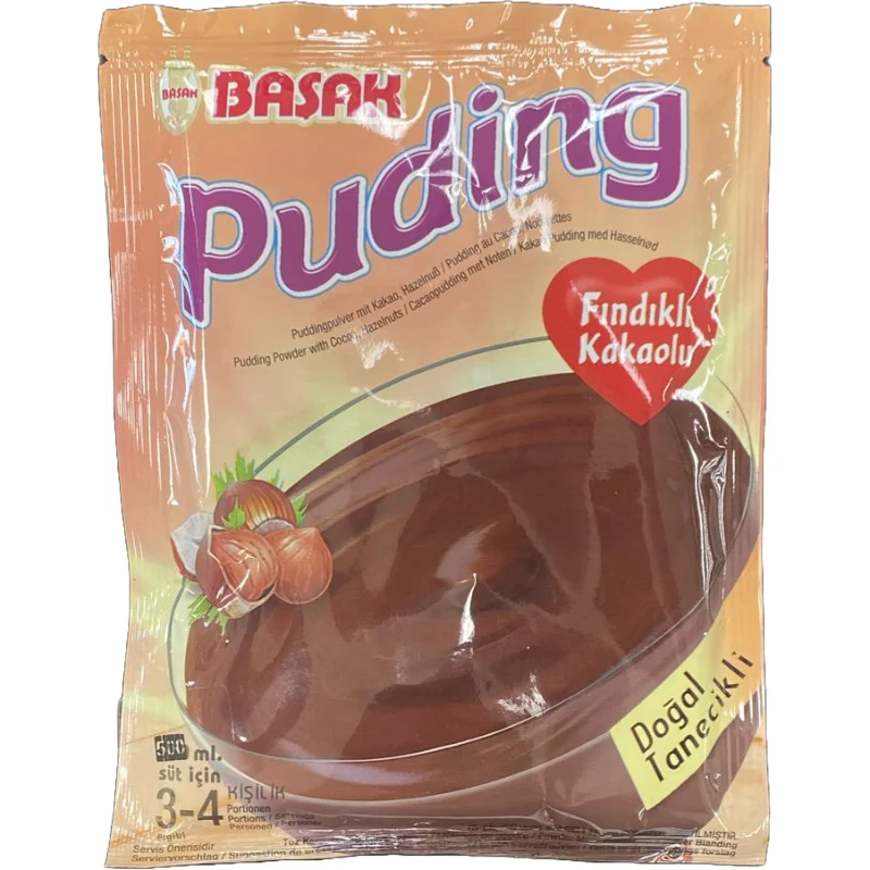 Basak Pudding with Hazelnut Cocoa 110gr - Image 2