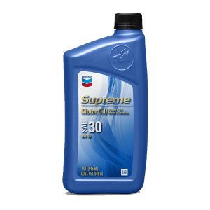 Chevron Supreme SAE30 Motor Oil 1qt/1ct Single