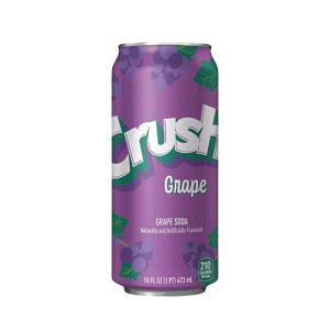 Crush Grape Soda Tallboy Can 16oz/12pk Case