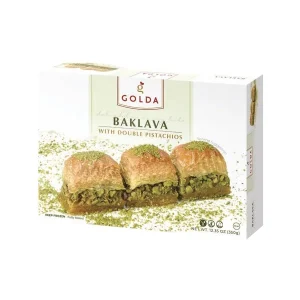 Golda Baklava with Double Pistachios 12.35oz (350g)