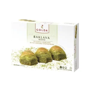 Golda Baklava Seashell Midye Baklava 12oz (350g)