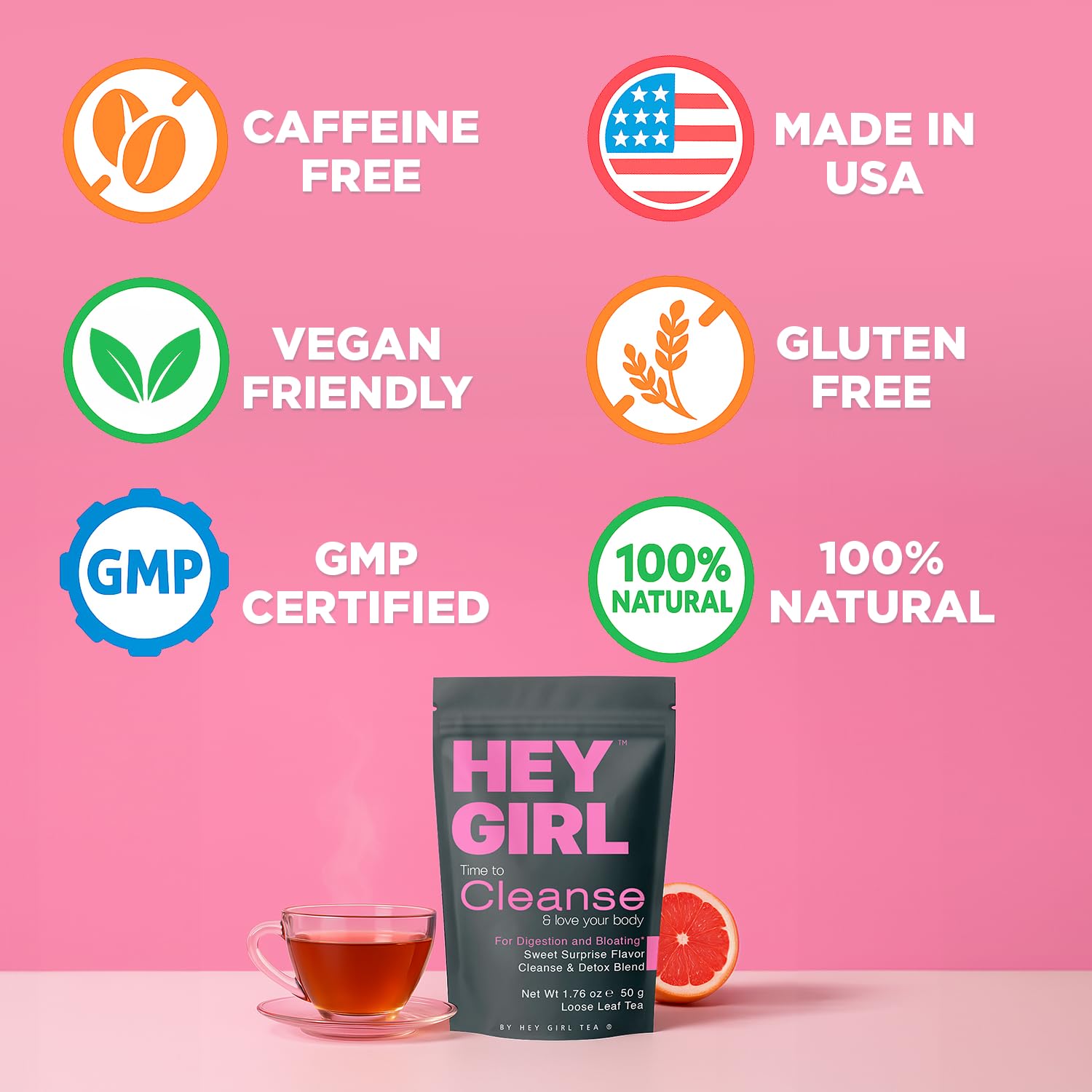 Detox Tea for Bloated Belly & Digestion Loose Leaf Herbal Tea - Image 7