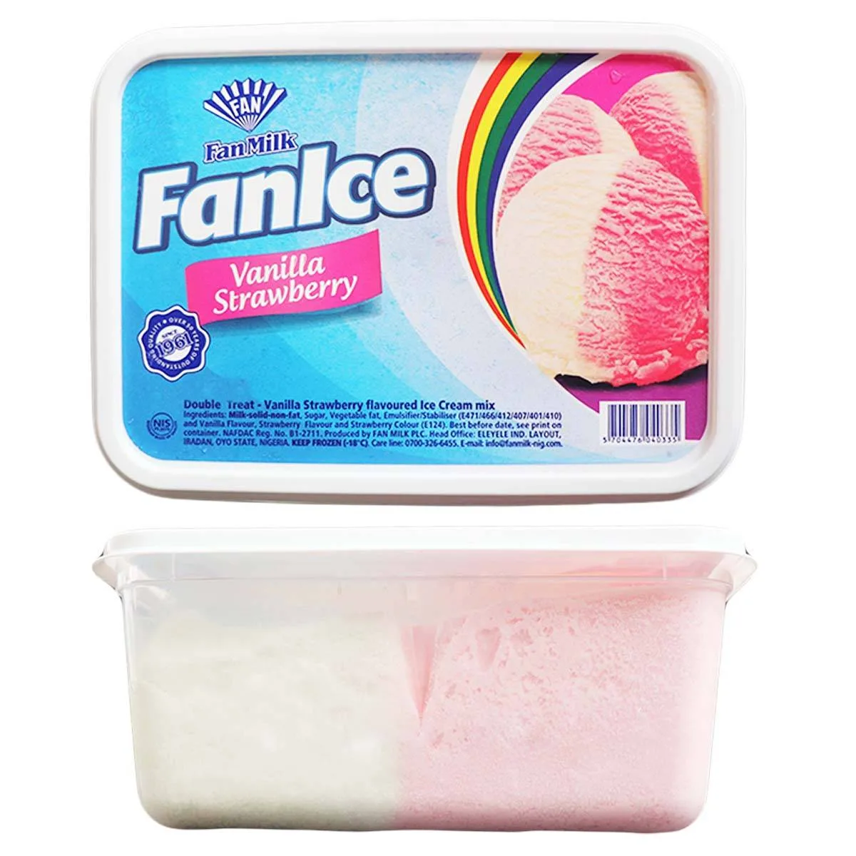 Fanice Double Treat Ice Cream (3L) - Image 2