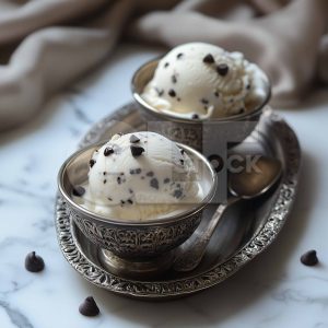 Vanilla Choco Chips Ice Cream_3546-3548