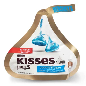 Hershey’s Kisses Cookies N Creme Chocolate 150g