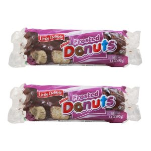 Little Debbie Mini Frosted Donuts 3.1oz