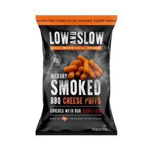Low & Slow Smoked BBQ RUB Cheese Puffs 2oz/1ct