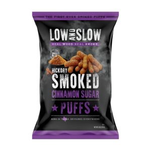 Low & Slow Smoked Cinnamon Sugar Puffs 6oz/6ct Case