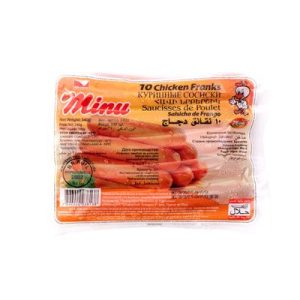 Minu Chicken Franks – 340g