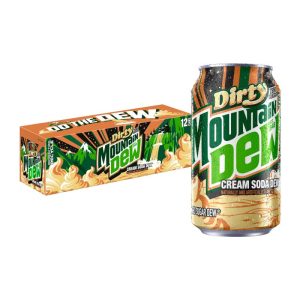 Mountain Dew Dirty Zero Sugar Can 12oz/12pk X 2 (24pk)