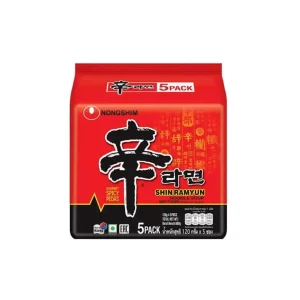 NONGSHIM SHIN RAMYUN 600G(120GX5PACKS)