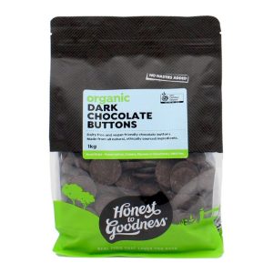 Organic Dark Chocolate Buttons 1KG **