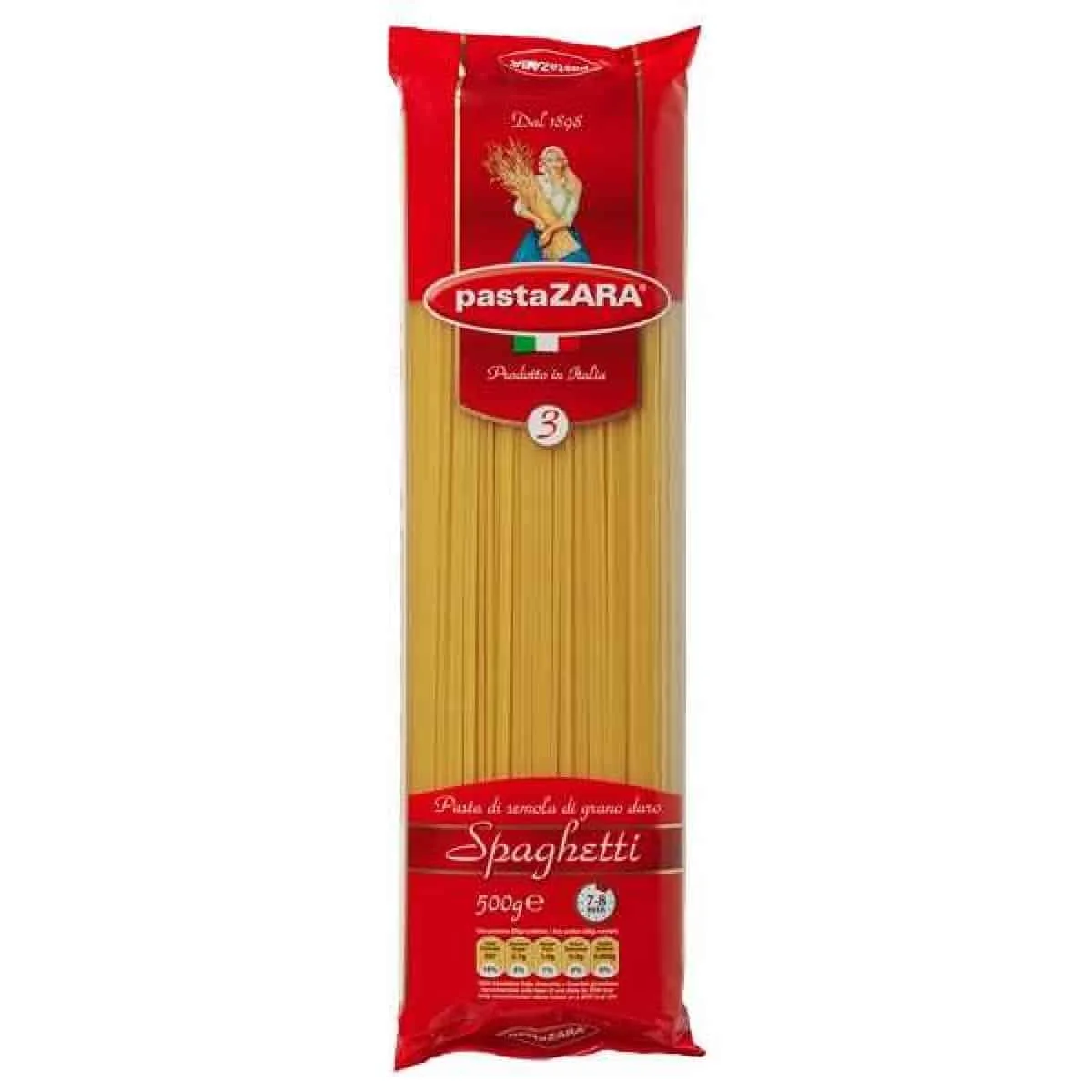 Pasta ZARA Spaghetti 500g - Image 2