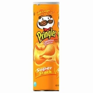 Pringles cheddar cheese 158 gm