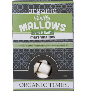Organic Vanilla Marshmallow 100g