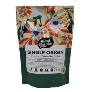 Single Origin Colombian Coffee Ground 250g **