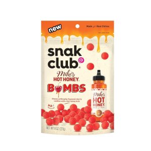 Snack Club Hot Honey Cherry Bombs 8oz/Bag 1ct