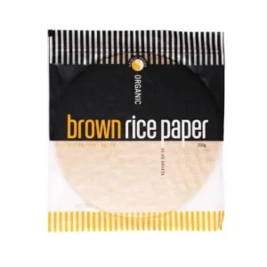 Organic Brown Rice Paper (Gluten Free) 200g