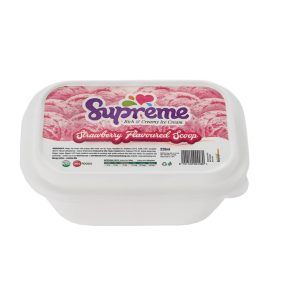 Supreme Ice Cream Vanilla & Strawberry – 220ml
