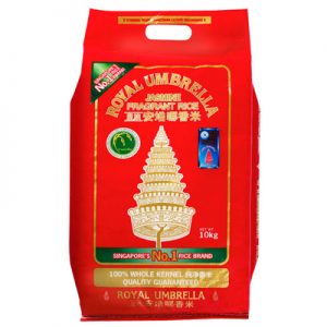 Royal Umbrella Thai Jasmine Rice 10kgs