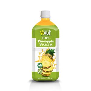 Vinut 100% Juice Pineapple 33.8oz/12pk