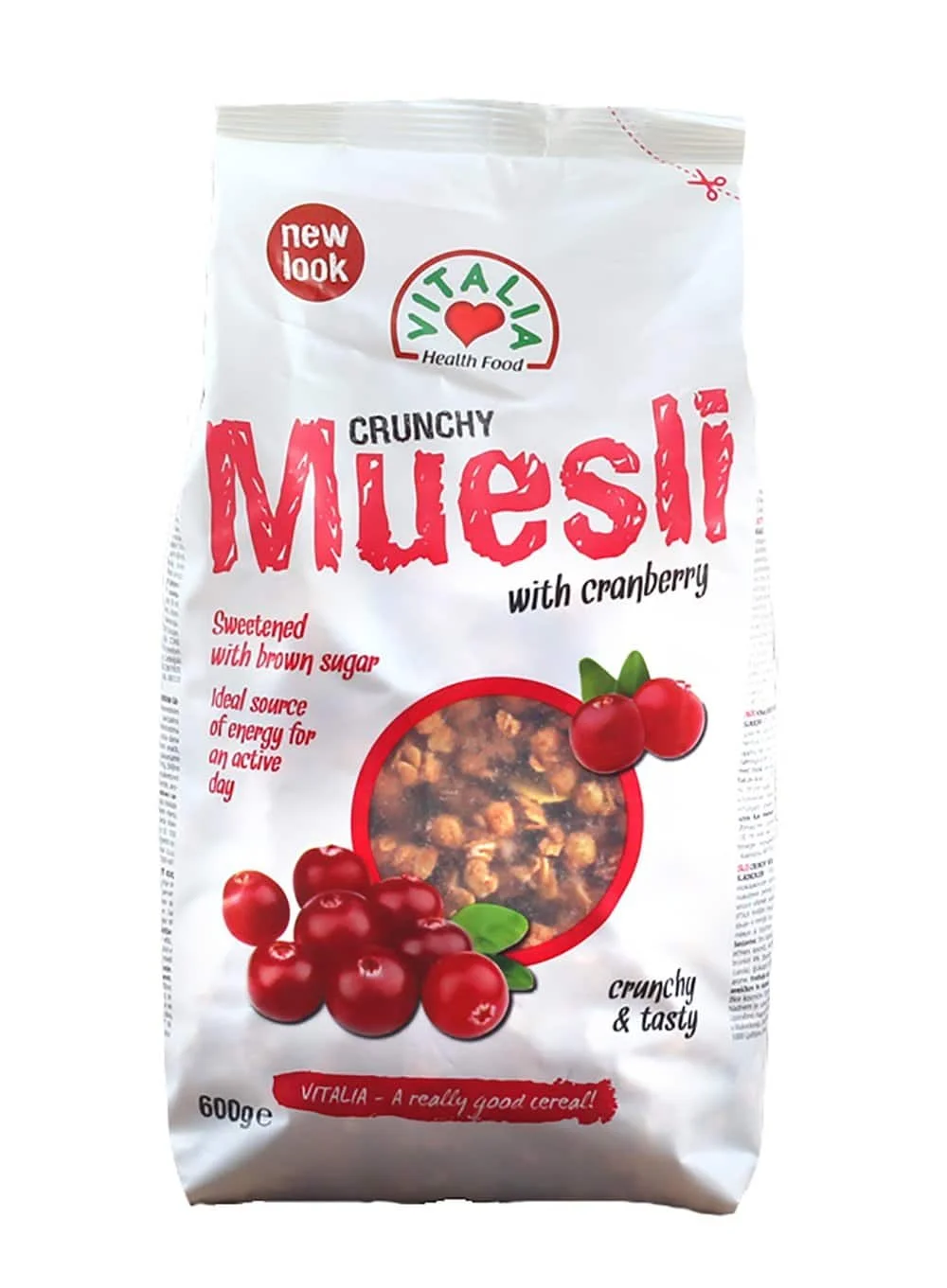 Vitalia Muesli Cranberry 600g - Image 2