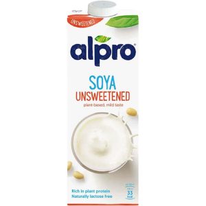 Alpro Soya Drink Unsweetened 1Ltr