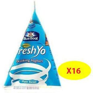 FreshYo Yoghurt – Plain Sweet | 115ml x16