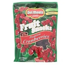 Delmonte Cranberries Dry Fruits 170gm (U.S.A)