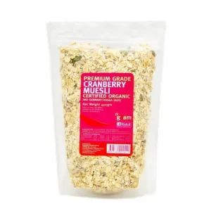 Dr Gram Organic Muesli Cranberry 400gm