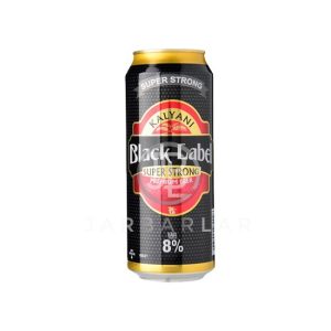 Kalyani Black Label Super Strong Premium Beer Can 24x490ml (BCRS)
