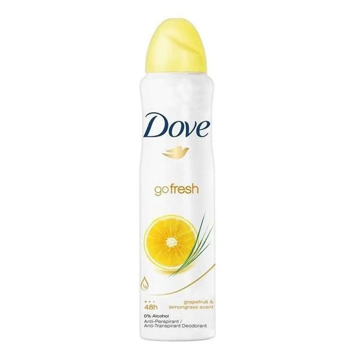 dove grape fruite & lemongrass Deodorant 150ml each