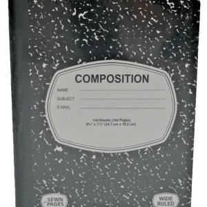 Composition Notebook Wide Ruled 100 Sheets ,200 Pages – 6 Pack