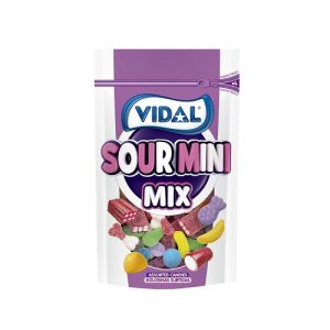 Vidal Sour Mini Gummy Mix 3.5 oz 14 ct