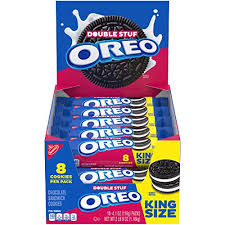 Oreo Double Stuff King Size 10 Count 4.1 Ounce 8 Cookies Per Pack