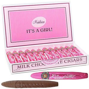 Madelaine Milk Chocolate Cigars It’s a Girl Baby Shower 24 COUNT