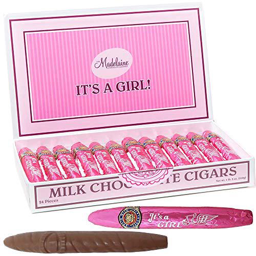 Madelaine Milk Chocolate Cigars It’s a Girl Baby Shower 24 COUNT - Image 2