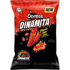 Doritos Dinamita Flamin Hot Queso 32 Count 3.5 Ounce Sealed Case
