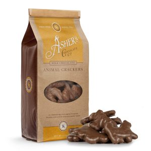 Asher’s Milk Chocolate Animal Crackers Gift Bag 6.1 oz 6 Pack